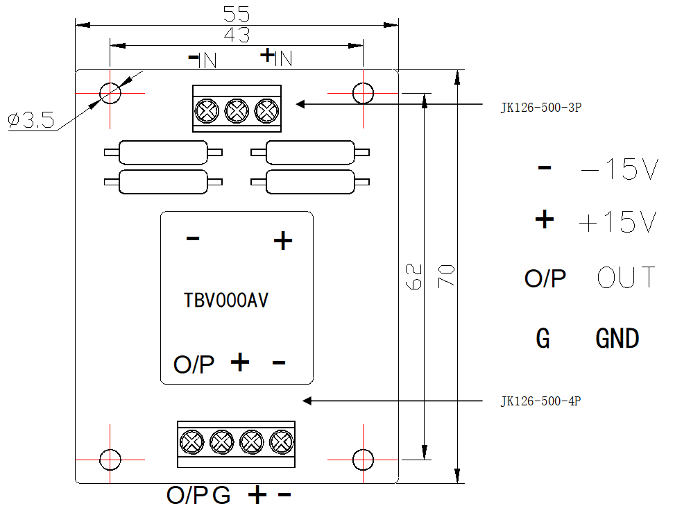 voltage sensor drawing