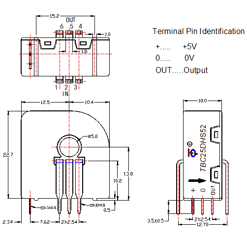 current sensor drawing