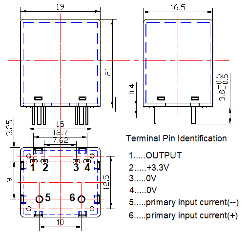 current sensor drawing