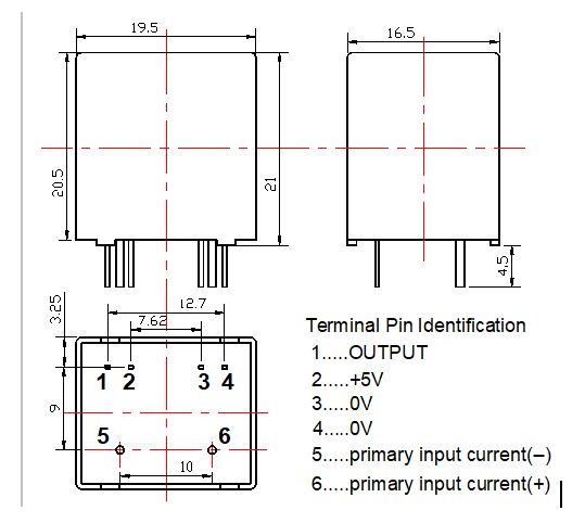 current sensor drawing