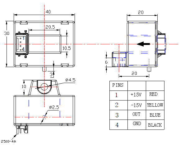 current sensor drawing