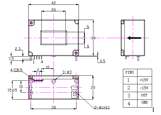 current sensor drawing