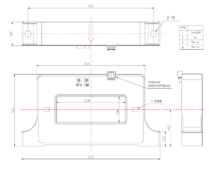 current sensor drawing